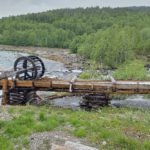 local woodworker’s shop where the machinery still runs on water power