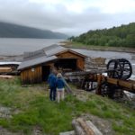 local woodworker’s shop where the machinery still runs on water power