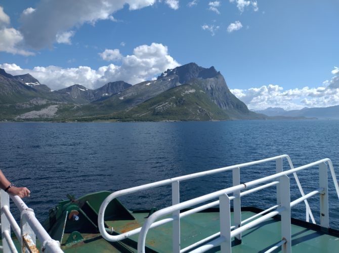 On the ferry from Jektvik, to Kilboghamn