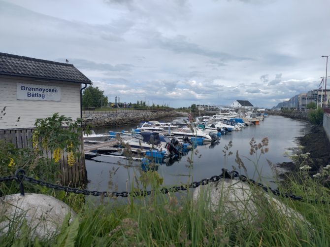 Harbor in Brønnøysund