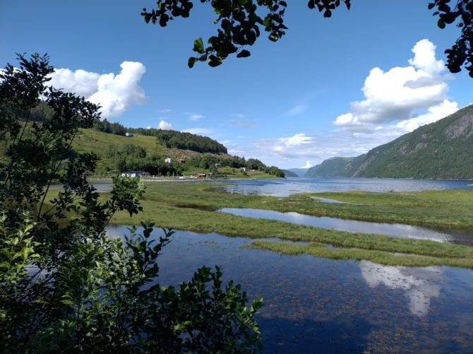 View from parking near E39 Vinjeøra