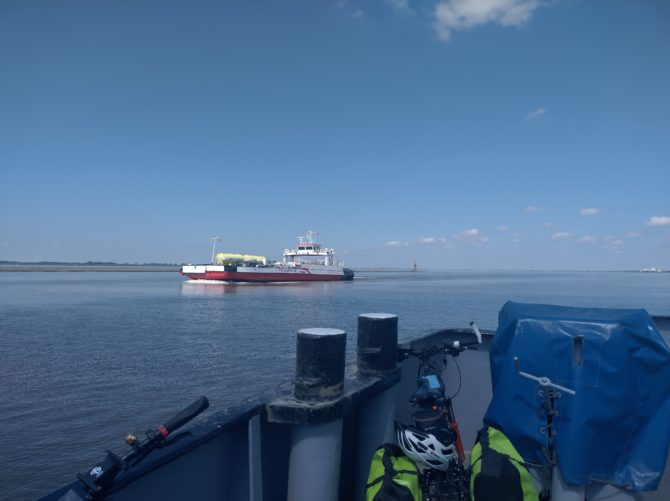 Ferry over the Weser